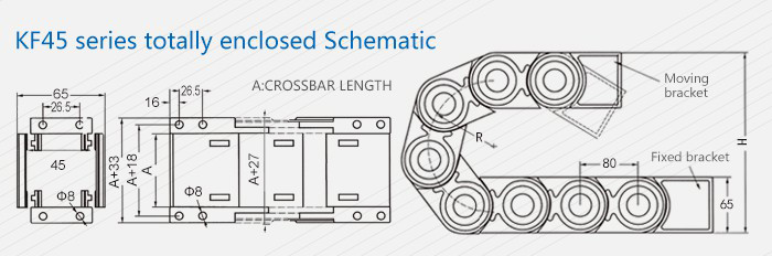 KF45-series-totally-enclosed-Schematic