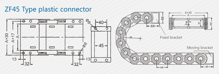 ZF45-Type-plastic-connector