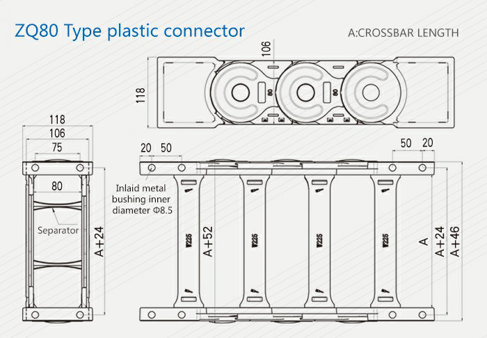 ZQ80-Type-plastic-connector